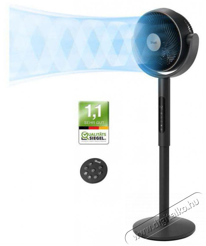 Levoit TempSense R432 DC H&aacute;ztart&aacute;s / Otthon / K&uuml;lt&eacute;r - Ventil&aacute;tor / L&eacute;gkondicion&aacute;l&oacute; - &Aacute;ll&oacute; / padl&oacute; ventil&aacute;tor - 512039