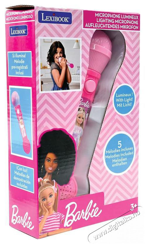 Lexibook Barbie vil&aacute;g&iacute;t&oacute; mikrofon H&aacute;ztart&aacute;s / Otthon / K&uuml;lt&eacute;r - J&aacute;t&eacute;k / Sport - Baba j&aacute;t&eacute;k - 525223
