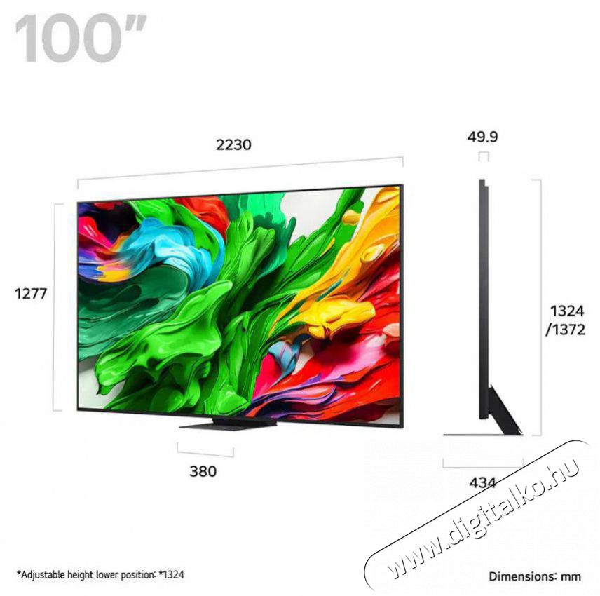 LG 100QNED86A6 Telev&iacute;zi&oacute;k - LED telev&iacute;zi&oacute; - UHD 4K felbont&aacute;s&uacute; - 505905