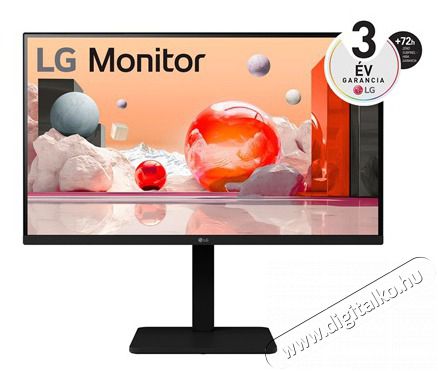 LG 27 27BA550-B FHD IPS 100Hz USB/HDMI/VGA/DP fekete LED monitor Iroda &eacute;s sz&aacute;m&iacute;t&aacute;stechnika - Monitor - Monitor - 507532