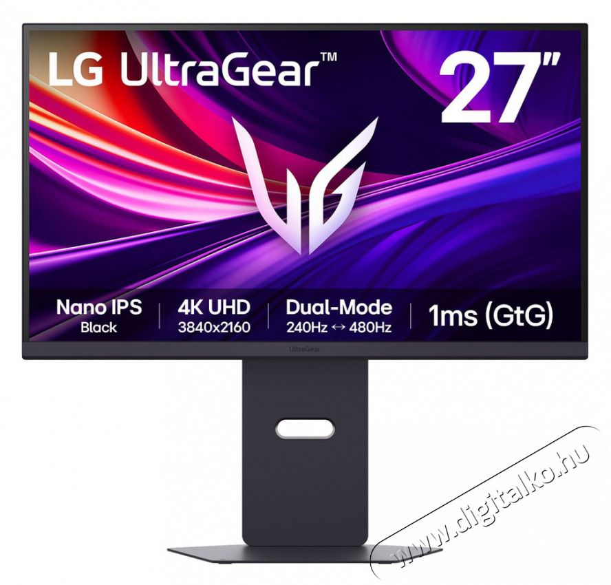 LG 27G850A-B.AEU 4K UHD IPS 240Hz HDMI/DP/USB gamer monitor Iroda &eacute;s sz&aacute;m&iacute;t&aacute;stechnika - Monitor - Monitor - 514372