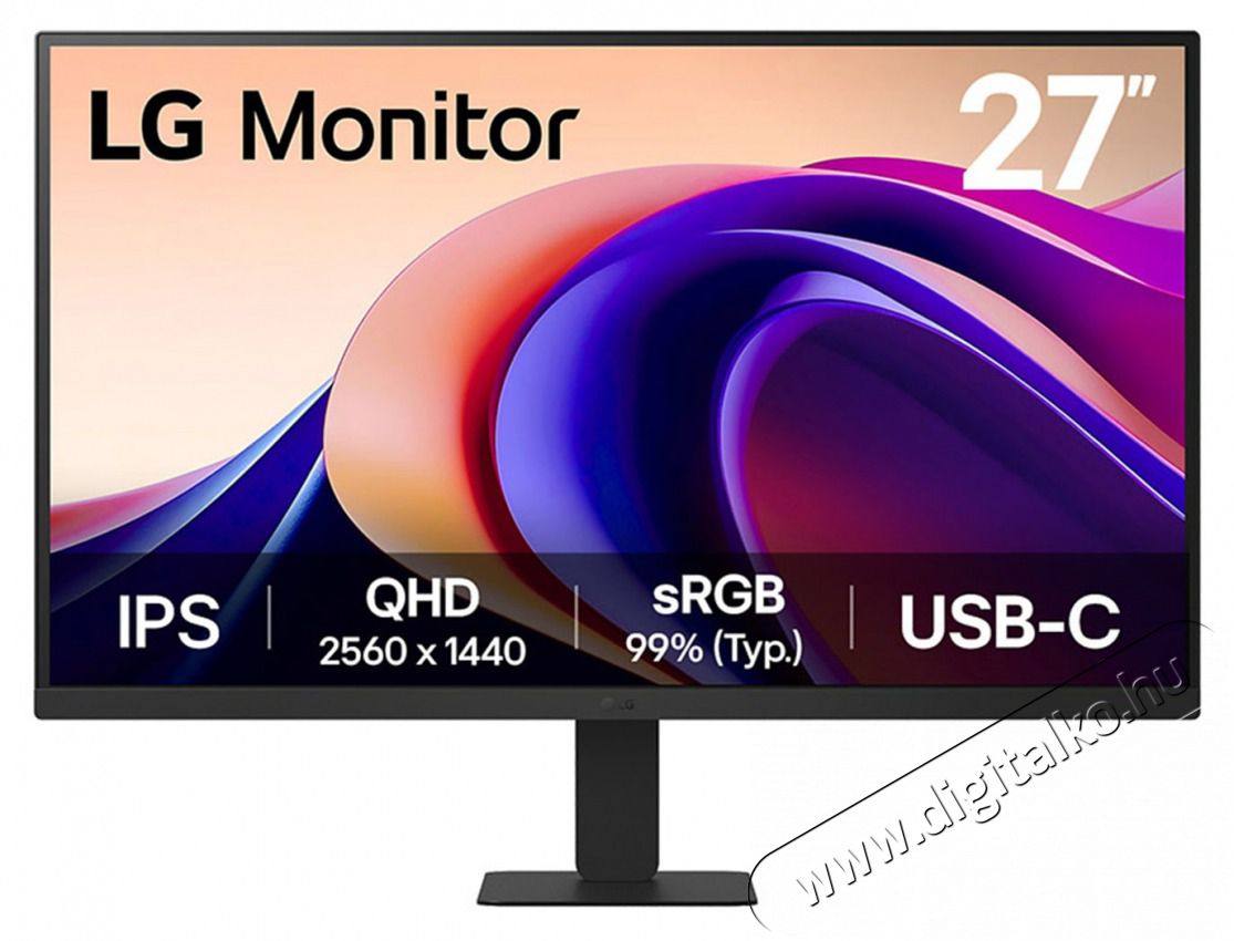 LG 27 27U631A-B.AEUQ QHD IPS 100Hz HDMI/USB-C monitor Iroda &eacute;s sz&aacute;m&iacute;t&aacute;stechnika - Monitor - Monitor - 516219