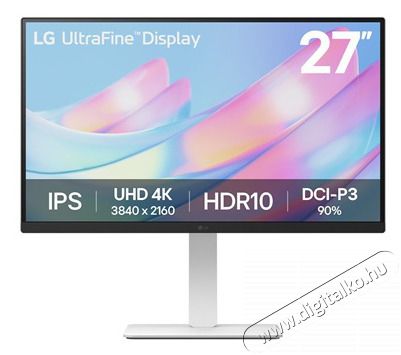 LG 27 27US550-W.AEU 4K UHD IPS HDMI/DP monitor Iroda &eacute;s sz&aacute;m&iacute;t&aacute;stechnika - Monitor - Monitor - 516220