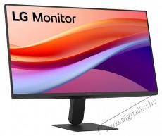 LG 24U41YA-B, 23.8 , Full HD (1920 x 1080), IPS, 120Hz, 5ms, AMD FreeSync&trade;, Olvas&oacute; m&oacute;d, Flicker Safe, Super Resolution+, Dynamic Action Sync, Crosshair, HDMI, DisplayPort, VESA, Fekete Iroda &eacute;s sz&aacute;m&iacute;t&aacute;stechnika - Monitor - Monitor - 533563
