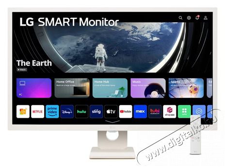 LG 32SR50F-W FHD IPS HDMI/USB/Bluetooth/AirPlay smart monitor Iroda &eacute;s sz&aacute;m&iacute;t&aacute;stechnika - Monitor - Monitor - 514685