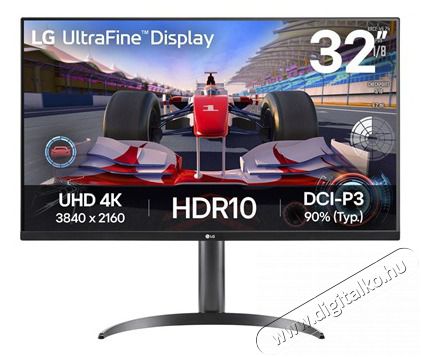 LG 32 32UR550K-B UHD VA HDMI/DP monitor Iroda &eacute;s sz&aacute;m&iacute;t&aacute;stechnika - Monitor - Monitor - 516231