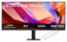 LG 34 34U511A-B Monitor IPS LED, WFHD (2560 x 1080), 100Hz, HDMI, DisplayPort, 100 Hz, 5 ms, Fekete Iroda &eacute;s sz&aacute;m&iacute;t&aacute;stechnika - Monitor - 21:9 Ultrawide monitor - 533569