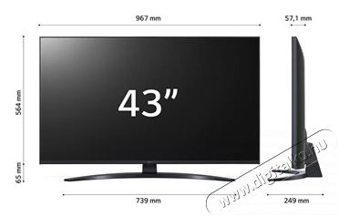 LG 43UR81003LJ UHD SMART LED TV Telev&iacute;zi&oacute;k - LED telev&iacute;zi&oacute; - UHD 4K felbont&aacute;s&uacute; - 476960