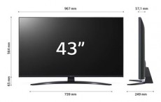 LG 43UR81003LJ UHD SMART LED TV Telev&iacute;zi&oacute;k - LED telev&iacute;zi&oacute; - UHD 4K felbont&aacute;s&uacute; - 476960