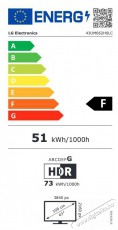 LG 43 43UM662H0LC 4K UHD Smart Hotel TV Telev&iacute;zi&oacute;k - LED telev&iacute;zi&oacute; - UHD 4K felbont&aacute;s&uacute; - 495849