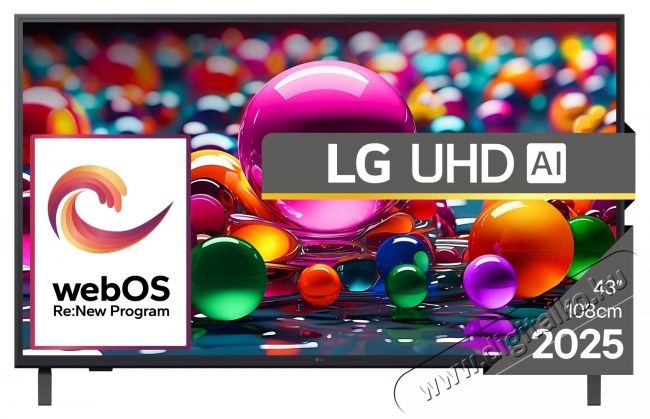 LG 43UA74003LB Smart 4K Ultra HD LED telev&iacute;zi&oacute; Telev&iacute;zi&oacute;k - LED telev&iacute;zi&oacute; - UHD 4K felbont&aacute;s&uacute; - 531134