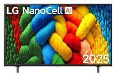 LG 50NANO80A3B 50 colos NanoCell AI NANO80 4K Smart TV 2025 Telev&iacute;zi&oacute;k - LED telev&iacute;zi&oacute; - UHD 4K felbont&aacute;s&uacute; - 506833