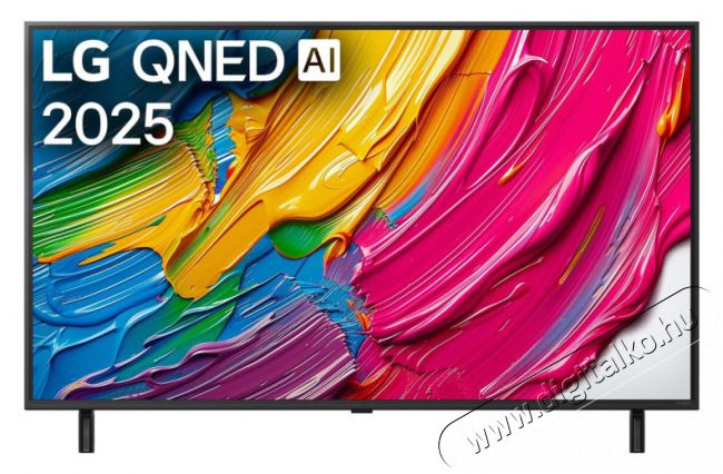 LG 50QNED80A3A 50 colos QNED AI QNED80 4K Smart TV 2025 Telev&iacute;zi&oacute;k - LED telev&iacute;zi&oacute; - UHD 4K felbont&aacute;s&uacute; - 506832