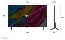 LG 50QNED80A3A 50 colos QNED AI QNED80 4K Smart TV 2025 Telev&iacute;zi&oacute;k - LED telev&iacute;zi&oacute; - UHD 4K felbont&aacute;s&uacute; - 506832