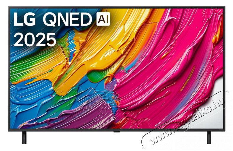 LG 55QNED80A3A 55 colos QNED AI QNED80 4K Smart TV 2025 Telev&iacute;zi&oacute;k - LED telev&iacute;zi&oacute; - UHD 4K felbont&aacute;s&uacute; - 506896