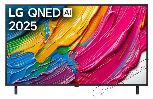 LG 55QNED80A3A 55 colos QNED AI QNED80 4K Smart TV 2025 Telev&iacute;zi&oacute;k - LED telev&iacute;zi&oacute; - UHD 4K felbont&aacute;s&uacute; - 506896