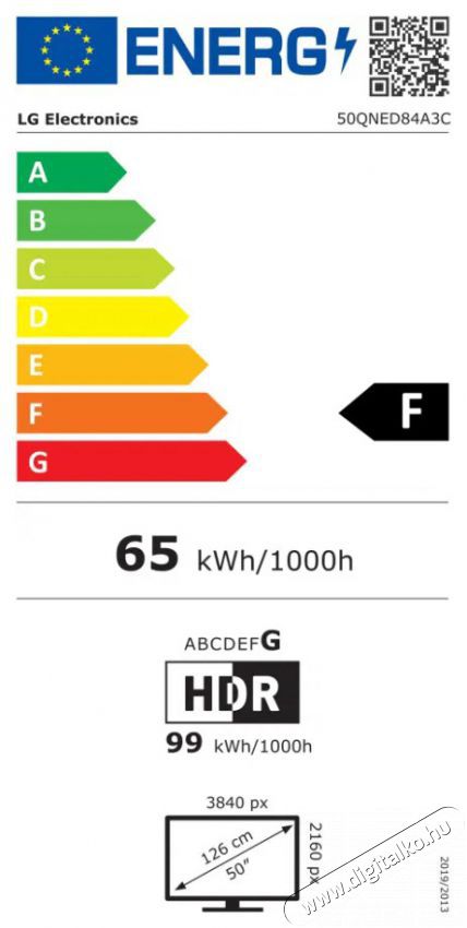 LG 50QNED82A3B Telev&iacute;zi&oacute;k - LED telev&iacute;zi&oacute; - UHD 4K felbont&aacute;s&uacute; - 512046