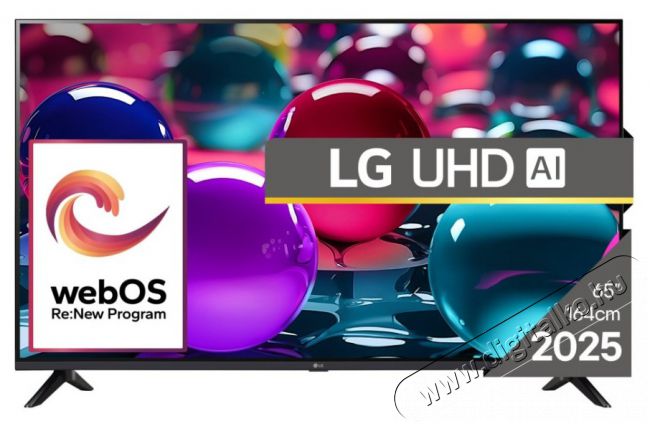 LG 65 65UA73003LA 4K UHD AI Smart TV Telev&iacute;zi&oacute;k - LED telev&iacute;zi&oacute; - UHD 4K felbont&aacute;s&uacute; - 506899