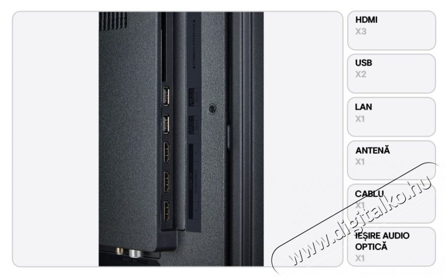 LG 65 65UA73003LA 4K UHD AI Smart TV Telev&iacute;zi&oacute;k - LED telev&iacute;zi&oacute; - UHD 4K felbont&aacute;s&uacute; - 506899