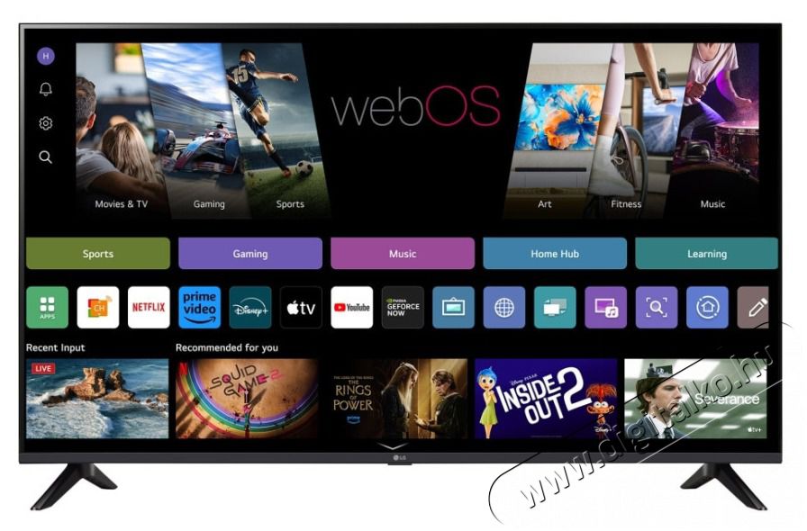 LG 65 65UA73003LA 4K UHD AI Smart TV Telev&iacute;zi&oacute;k - LED telev&iacute;zi&oacute; - UHD 4K felbont&aacute;s&uacute; - 506899