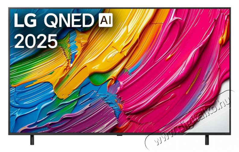 LG 65QNED80A3A 65 colos QNED AI QNED80 4K Smart TV 2025 Telev&iacute;zi&oacute;k - LED telev&iacute;zi&oacute; - UHD 4K felbont&aacute;s&uacute; - 507022