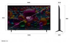 LG 65UA75003LA 65 colos UHD AI UA75 4K Smart TV 2025 Telev&iacute;zi&oacute;k - LED telev&iacute;zi&oacute; - UHD 4K felbont&aacute;s&uacute; - 507096