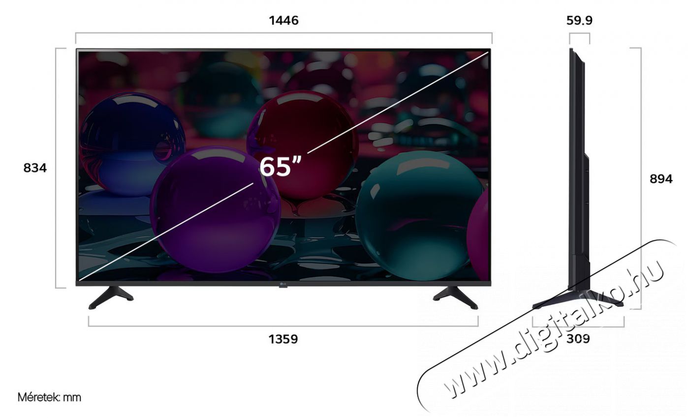 LG 65UA73003 Telev&iacute;zi&oacute;k - LED telev&iacute;zi&oacute; - UHD 4K felbont&aacute;s&uacute; - 518897