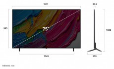 LG 75QNED80A3A 75 colos QNED AI QNED80 4K Smart TV 2025 Telev&iacute;zi&oacute;k - LED telev&iacute;zi&oacute; - UHD 4K felbont&aacute;s&uacute; - 506800