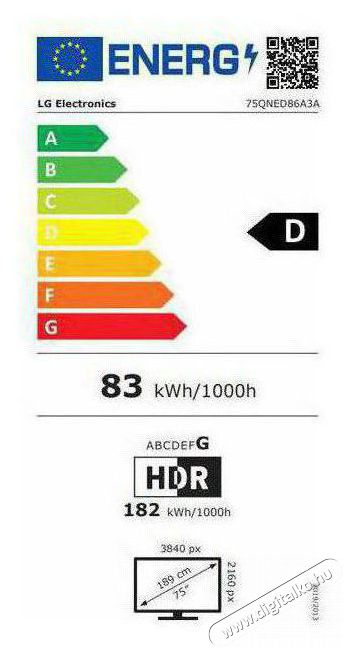 LG 75 QNED evo 75QNED86A3A 4K AI Smart TV 2025, MiniLED tv, webOS, okos tv, HDR, ultranagy tv 189cm Telev&iacute;zi&oacute;k - LED telev&iacute;zi&oacute; - UHD 4K felbont&aacute;s&uacute; - 507131