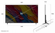 LG 75QNED84A3C Telev&iacute;zi&oacute;k - LED telev&iacute;zi&oacute; - UHD 4K felbont&aacute;s&uacute; - 512055