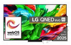 LG 75 QNED evo 75QNED86A3A 4K AI Smart TV 2025, MiniLED tv, webOS, okos tv, HDR, ultranagy tv 189cm Telev&iacute;zi&oacute;k - LED telev&iacute;zi&oacute; - UHD 4K felbont&aacute;s&uacute; - 507131