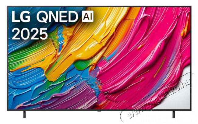 LG 86QNED80A3A 86 colos QNED AI QNED80 4K Smart TV 2025 Telev&iacute;zi&oacute;k - LED telev&iacute;zi&oacute; - UHD 4K felbont&aacute;s&uacute; - 506796