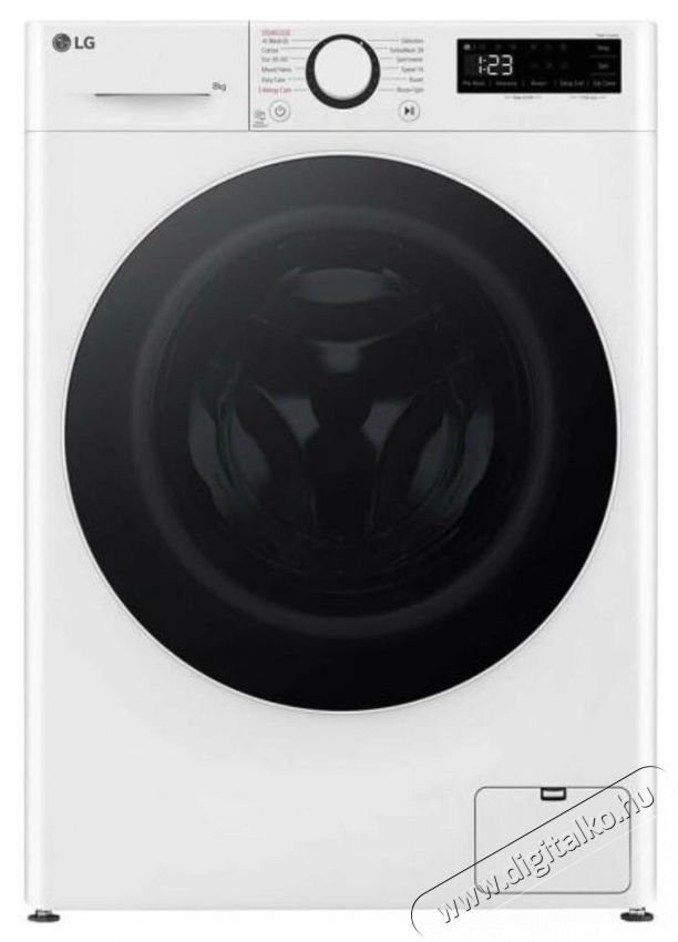 LG F2WR508S0W El&ouml;lt&ouml;ltős keskeny mos&oacute;g&eacute;p H&aacute;ztart&aacute;s / Otthon / K&uuml;lt&eacute;r - Mos&oacute;g&eacute;p / sz&aacute;r&iacute;t&oacute;g&eacute;p - El&ouml;lt&ouml;ltős keskeny (45cm-ig) mos&oacute;g&eacute;p - 496416