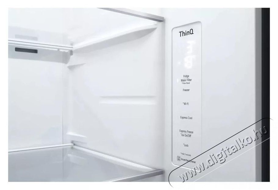 LG GSGV80EPLD Side by side hűtő Konyhai term&eacute;kek - Hűtő, fagyaszt&oacute; (szabadon&aacute;ll&oacute;) - Amerikai t&iacute;pus&uacute; Side By Side hűtő - 492678