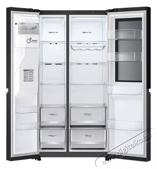 LG GSGV80EPLD Side by side hűtő Konyhai term&eacute;kek - Hűtő, fagyaszt&oacute; (szabadon&aacute;ll&oacute;) - Amerikai t&iacute;pus&uacute; Side By Side hűtő - 492678