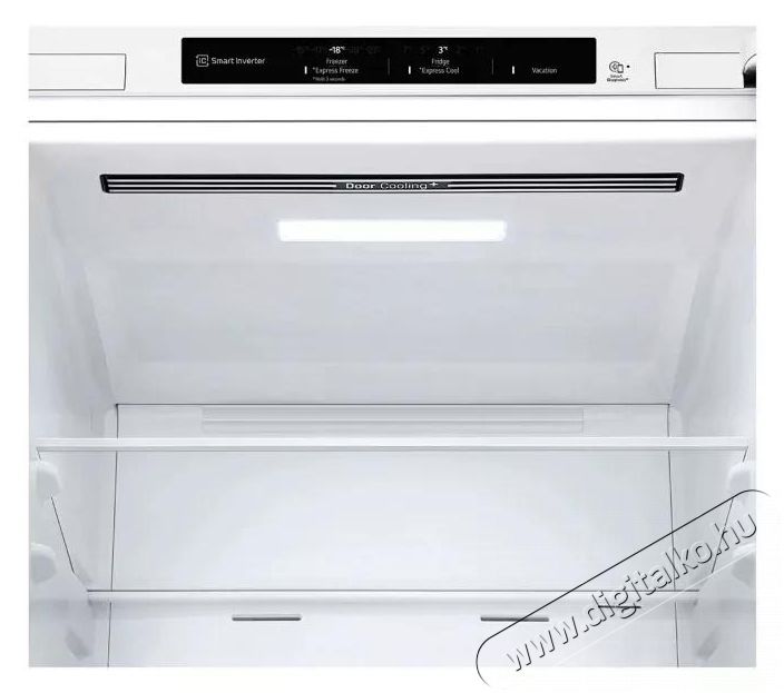 LG GBV3100DSW Kombin&aacute;lt hűtőszekr&eacute;ny Konyhai term&eacute;kek - Hűtő, fagyaszt&oacute; (szabadon&aacute;ll&oacute;) - Alulfagyaszt&oacute;s kombin&aacute;lt hűtő - 494522