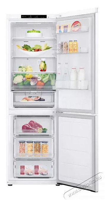 LG GBV3100DSW Kombin&aacute;lt hűtőszekr&eacute;ny Konyhai term&eacute;kek - Hűtő, fagyaszt&oacute; (szabadon&aacute;ll&oacute;) - Alulfagyaszt&oacute;s kombin&aacute;lt hűtő - 494522