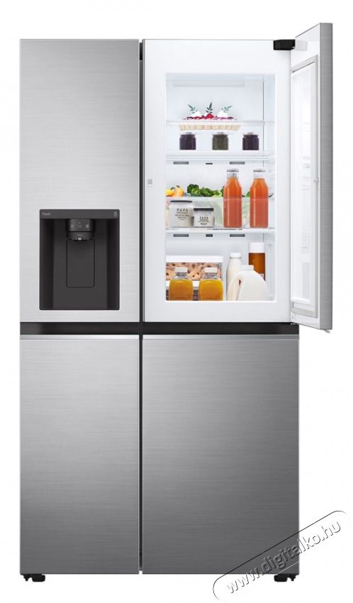 LG GSJV70PZTE HŰTŐ SIDE BY SIDE Konyhai term&eacute;kek - Hűtő, fagyaszt&oacute; (szabadon&aacute;ll&oacute;) - Amerikai t&iacute;pus&uacute; Side By Side hűtő - 499564