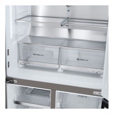 LG GMG960MBEE Instaview n&eacute;gyajt&oacute;s inox hűtőszekr&eacute;ny Konyhai term&eacute;kek - Hűtő, fagyaszt&oacute; (szabadon&aacute;ll&oacute;) - Amerikai t&iacute;pus&uacute; Side By Side hűtő - 499896