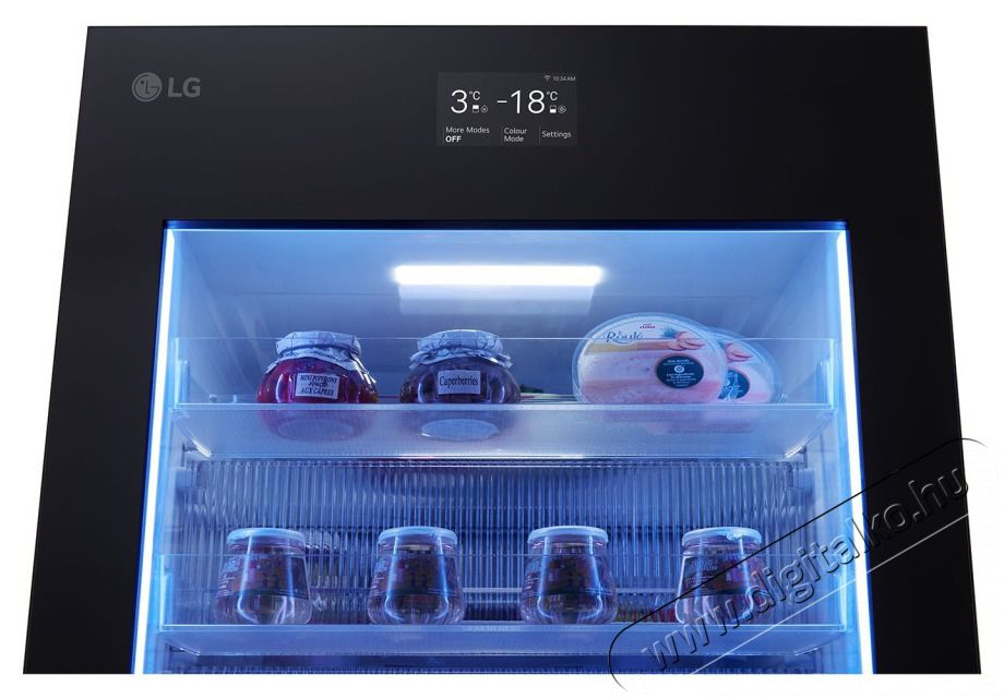 LG GBG719MDNN InstaView MoodUP Alulfagyaszt&oacute;s hűtőszekr&eacute;ny Konyhai term&eacute;kek - Hűtő, fagyaszt&oacute; (szabadon&aacute;ll&oacute;) - Alulfagyaszt&oacute;s kombin&aacute;lt hűtő - 500799