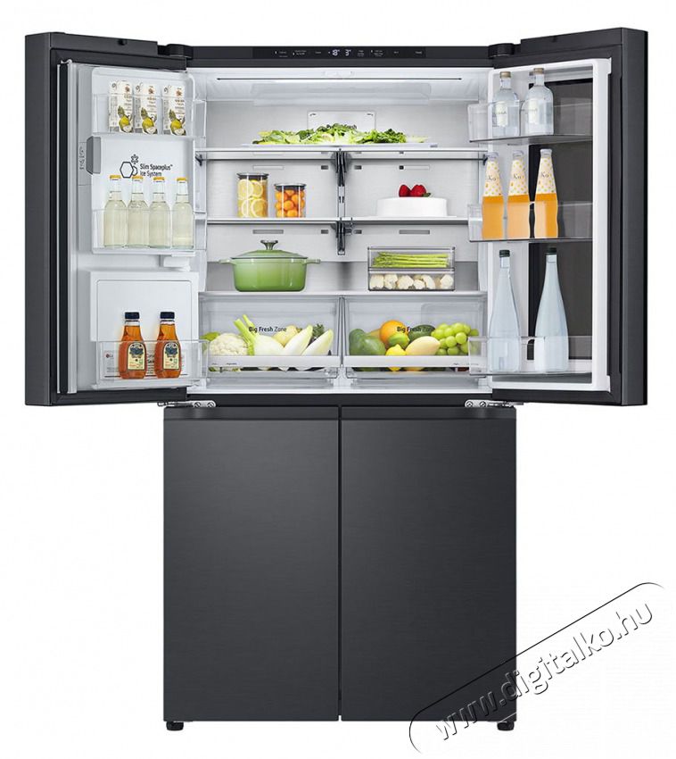 LG GMG960EVEE Side by Side hűtő Konyhai term&eacute;kek - Hűtő, fagyaszt&oacute; (szabadon&aacute;ll&oacute;) - Amerikai t&iacute;pus&uacute; Side By Side hűtő - 500805