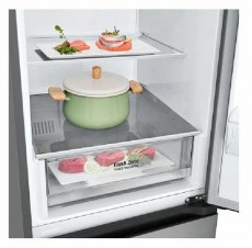 LG GBV22L0EPY ez&uuml;st alulfagyaszt&oacute;s hűtőszekr&eacute;ny Konyhai term&eacute;kek - Hűtő, fagyaszt&oacute; (szabadon&aacute;ll&oacute;) - Alulfagyaszt&oacute;s kombin&aacute;lt hűtő - 501478