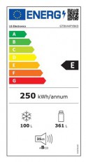 LG GTBV44PYBKD HŰTŐ FEL&Uuml;LFAGYASZT&Oacute;S Konyhai term&eacute;kek - Hűtő, fagyaszt&oacute; (szabadon&aacute;ll&oacute;) - Fel&uuml;lfagyaszt&oacute;s kombin&aacute;lt hűtő - 505427