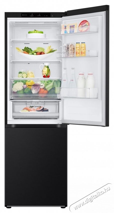 LG GBV3100AEP Alulfagyaszt&oacute;s hűtőszekr&eacute;ny, Fresh Converter &eacute;s ThinQ technol&oacute;gia Konyhai term&eacute;kek - Hűtő, fagyaszt&oacute; (szabadon&aacute;ll&oacute;) - Alulfagyaszt&oacute;s kombin&aacute;lt hűtő - 531147