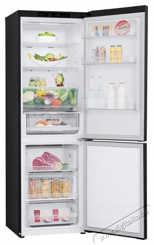 LG GBV3100AEP Alulfagyaszt&oacute;s hűtőszekr&eacute;ny, Fresh Converter &eacute;s ThinQ technol&oacute;gia Konyhai term&eacute;kek - Hűtő, fagyaszt&oacute; (szabadon&aacute;ll&oacute;) - Alulfagyaszt&oacute;s kombin&aacute;lt hűtő - 531147