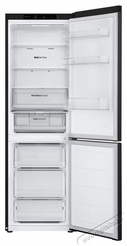 LG GBV3100AEP Alulfagyaszt&oacute;s hűtőszekr&eacute;ny, Fresh Converter &eacute;s ThinQ technol&oacute;gia Konyhai term&eacute;kek - Hűtő, fagyaszt&oacute; (szabadon&aacute;ll&oacute;) - Alulfagyaszt&oacute;s kombin&aacute;lt hűtő - 531147