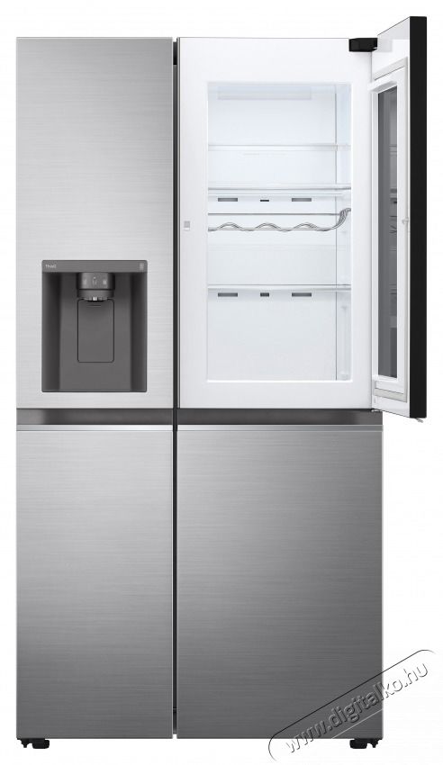 LG GSXV80PZLE InstaView Door-in-Door Side-by-Side hűtőszekr&eacute;ny Konyhai term&eacute;kek - Hűtő, fagyaszt&oacute; (szabadon&aacute;ll&oacute;) - Amerikai t&iacute;pus&uacute; Side By Side hűtő - 531146