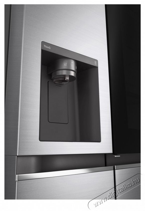 LG GSXV80PZLE InstaView Door-in-Door Side-by-Side hűtőszekr&eacute;ny Konyhai term&eacute;kek - Hűtő, fagyaszt&oacute; (szabadon&aacute;ll&oacute;) - Amerikai t&iacute;pus&uacute; Side By Side hűtő - 531146