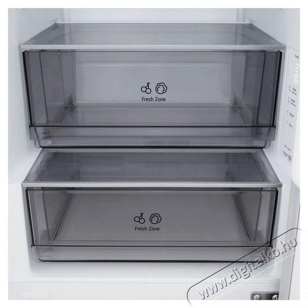 LG GBBSJ2CCSW alulfagyaszt&oacute;s hűtő Konyhai term&eacute;kek - Hűtő, fagyaszt&oacute; (szabadon&aacute;ll&oacute;) - Alulfagyaszt&oacute;s kombin&aacute;lt hűtő - 531379