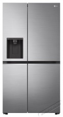 LG GSLV70PZTE Side by Side hűtő, 635 l, M:179cm, Total No Frost, V&iacute;zadagol&oacute;, Door Cooling, E energiaoszt&aacute;ly, Ez&uuml;st Konyhai term&eacute;kek - Hűtő, fagyaszt&oacute; (be&eacute;p&iacute;thető) - Amerikai t&iacute;pus&uacute; Side By Side hűtő - 535411